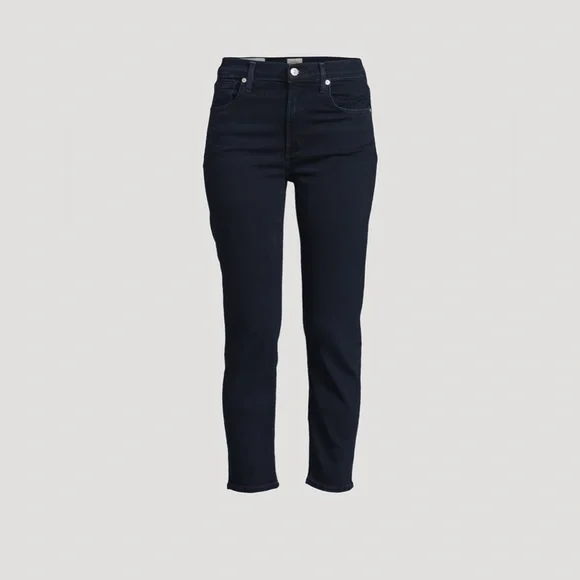 Citizens of Humanity Isola Cropped Straight Jeans 34 Chamber Wash NWT - Picture 13 of 14